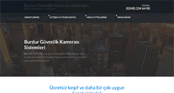 Desktop Screenshot of burdurguvenlik.com