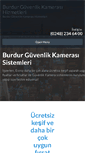 Mobile Screenshot of burdurguvenlik.com